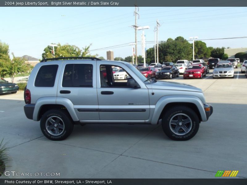 Bright Silver Metallic / Dark Slate Gray 2004 Jeep Liberty Sport