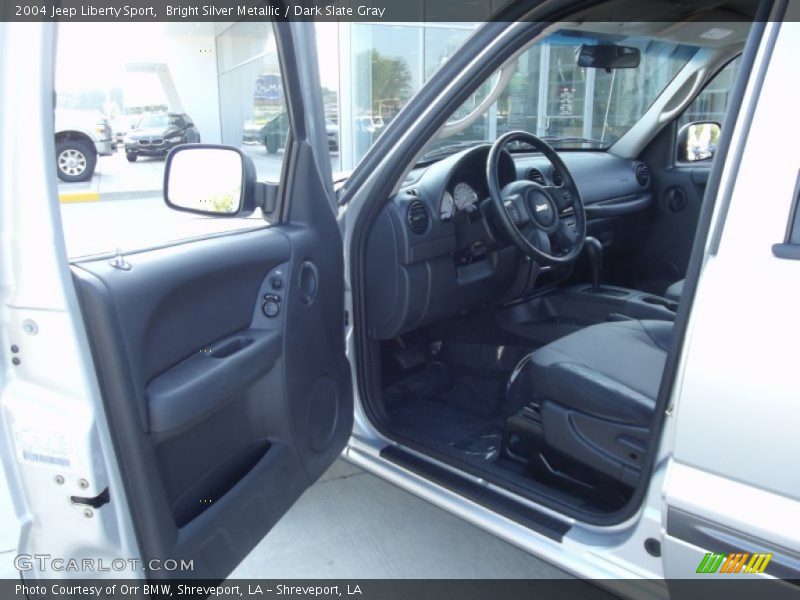 Bright Silver Metallic / Dark Slate Gray 2004 Jeep Liberty Sport