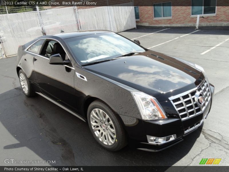 Black Raven / Ebony 2013 Cadillac CTS 4 AWD Coupe