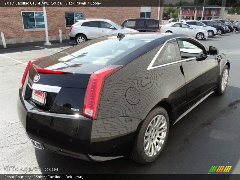 Black Raven / Ebony 2013 Cadillac CTS 4 AWD Coupe