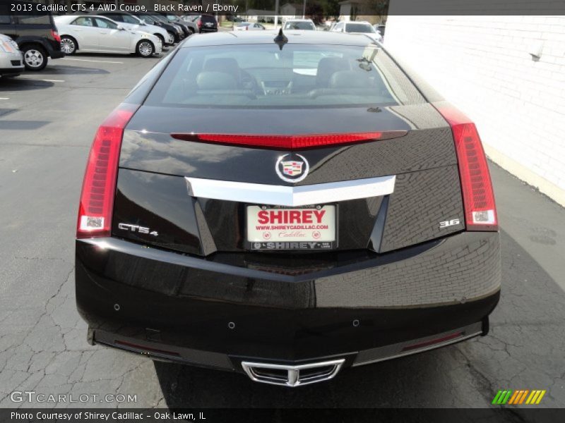 Black Raven / Ebony 2013 Cadillac CTS 4 AWD Coupe
