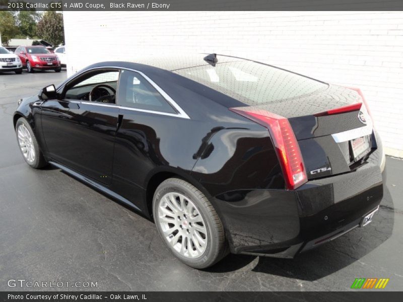 Black Raven / Ebony 2013 Cadillac CTS 4 AWD Coupe