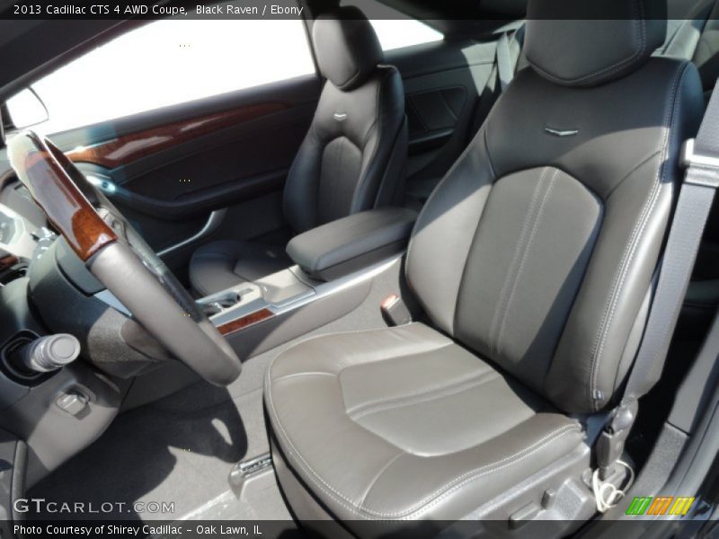 Front Seat of 2013 CTS 4 AWD Coupe