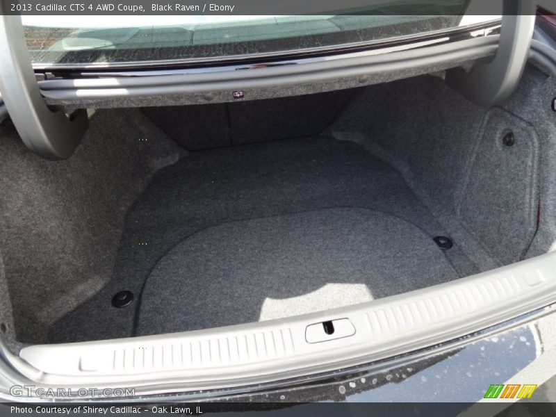  2013 CTS 4 AWD Coupe Trunk