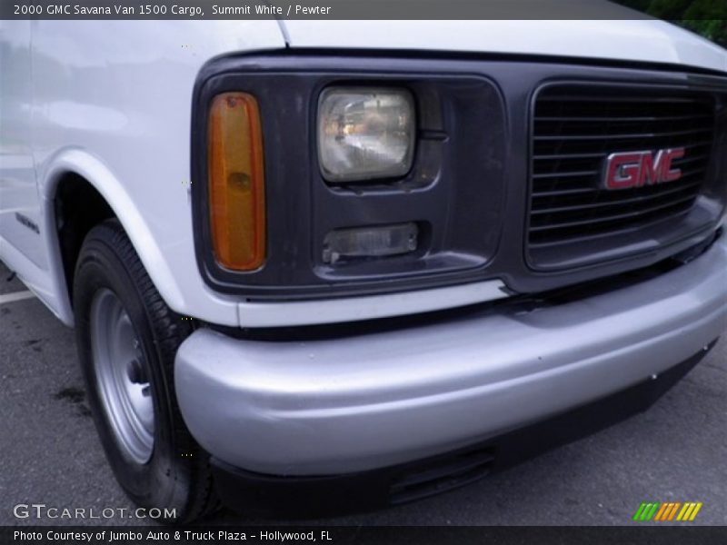 Summit White / Pewter 2000 GMC Savana Van 1500 Cargo