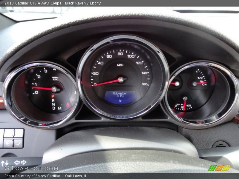  2013 CTS 4 AWD Coupe 4 AWD Coupe Gauges