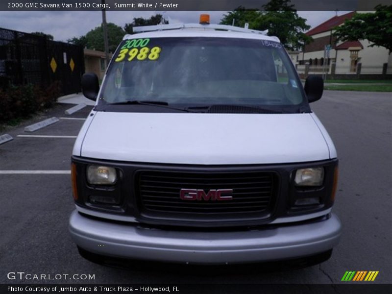 Summit White / Pewter 2000 GMC Savana Van 1500 Cargo