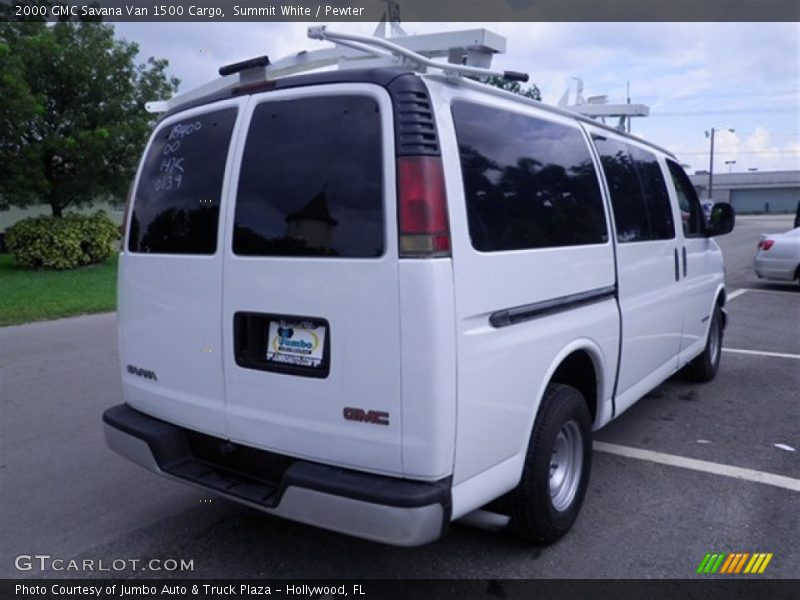 Summit White / Pewter 2000 GMC Savana Van 1500 Cargo
