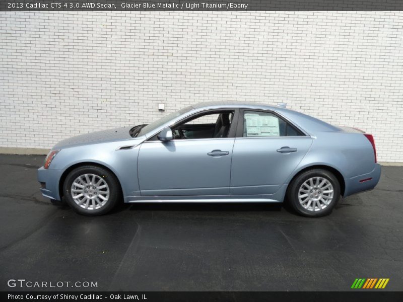  2013 CTS 4 3.0 AWD Sedan Glacier Blue Metallic