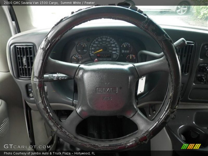 Summit White / Pewter 2000 GMC Savana Van 1500 Cargo