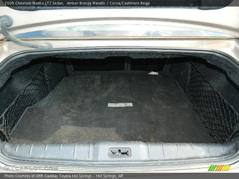Amber Bronze Metallic / Cocoa/Cashmere Beige 2008 Chevrolet Malibu LTZ Sedan
