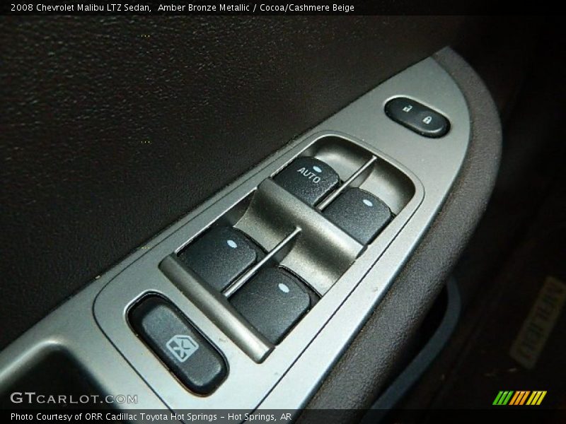Amber Bronze Metallic / Cocoa/Cashmere Beige 2008 Chevrolet Malibu LTZ Sedan