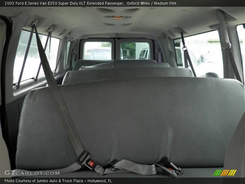 Oxford White / Medium Flint 2003 Ford E Series Van E350 Super Duty XLT Extended Passenger