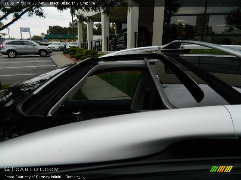 Black Obsidian / Graphite 2009 Infiniti FX 35 AWD
