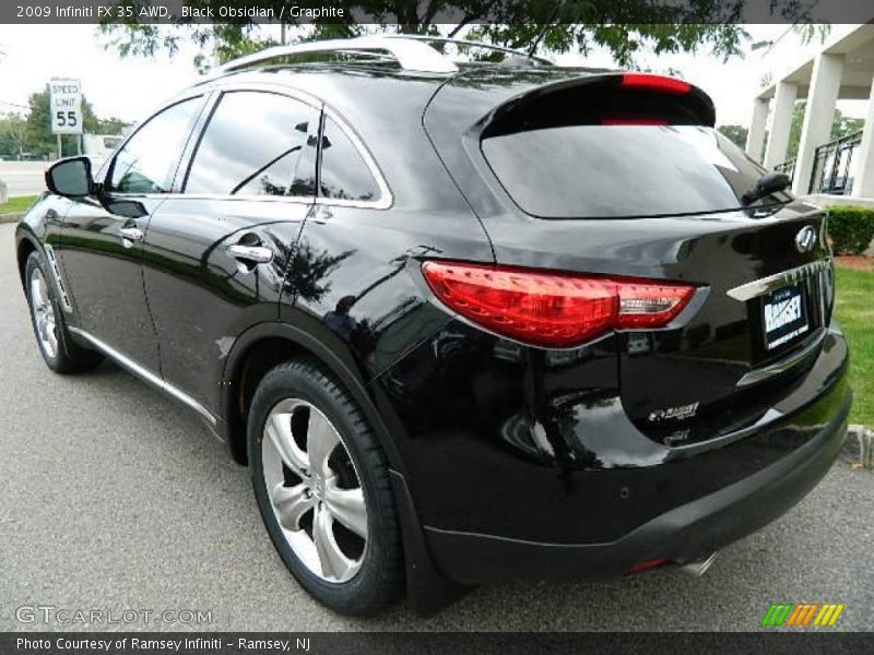 Black Obsidian / Graphite 2009 Infiniti FX 35 AWD