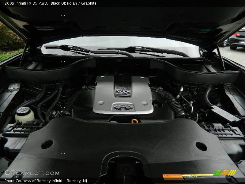 Black Obsidian / Graphite 2009 Infiniti FX 35 AWD