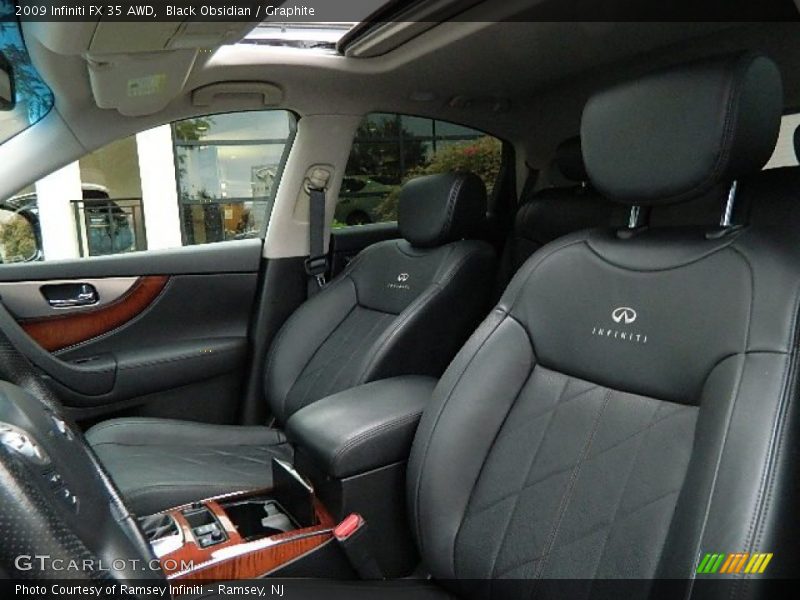 Black Obsidian / Graphite 2009 Infiniti FX 35 AWD