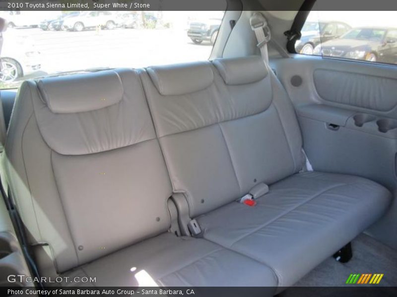Super White / Stone 2010 Toyota Sienna Limited