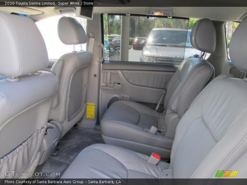 Super White / Stone 2010 Toyota Sienna Limited