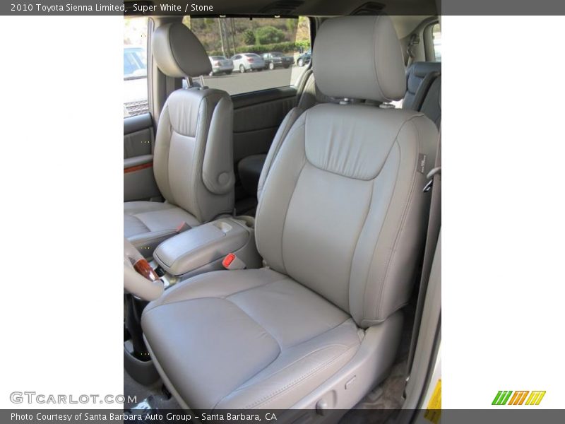 Super White / Stone 2010 Toyota Sienna Limited