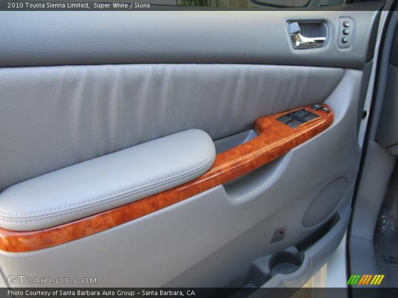 Super White / Stone 2010 Toyota Sienna Limited