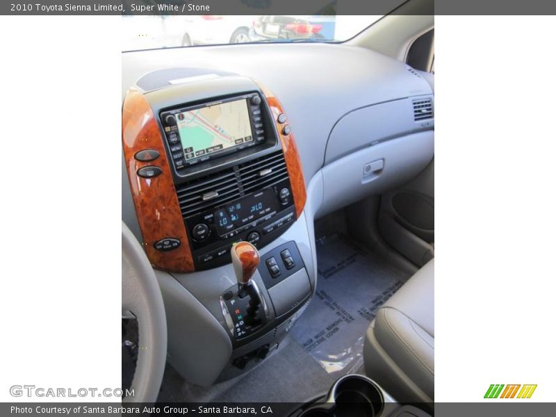 Super White / Stone 2010 Toyota Sienna Limited
