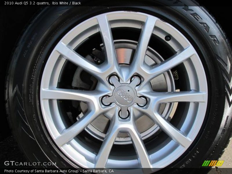 Ibis White / Black 2010 Audi Q5 3.2 quattro