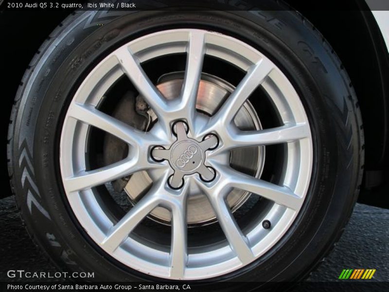 Ibis White / Black 2010 Audi Q5 3.2 quattro