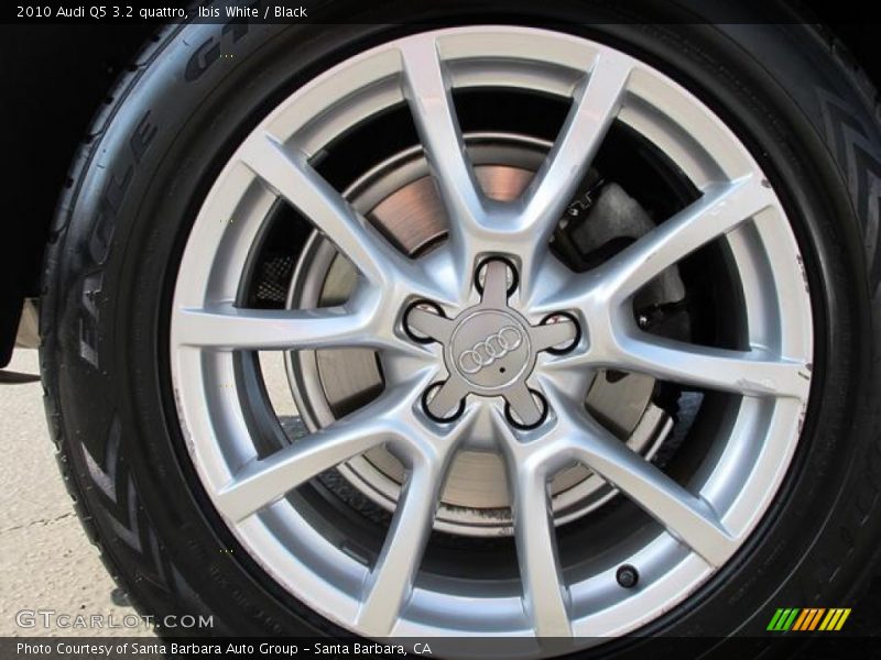Ibis White / Black 2010 Audi Q5 3.2 quattro