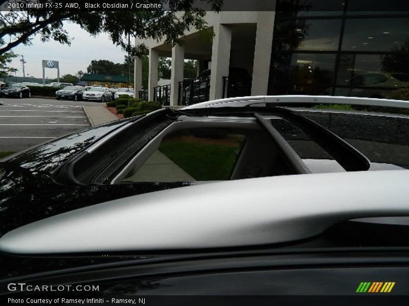 Black Obsidian / Graphite 2010 Infiniti FX 35 AWD