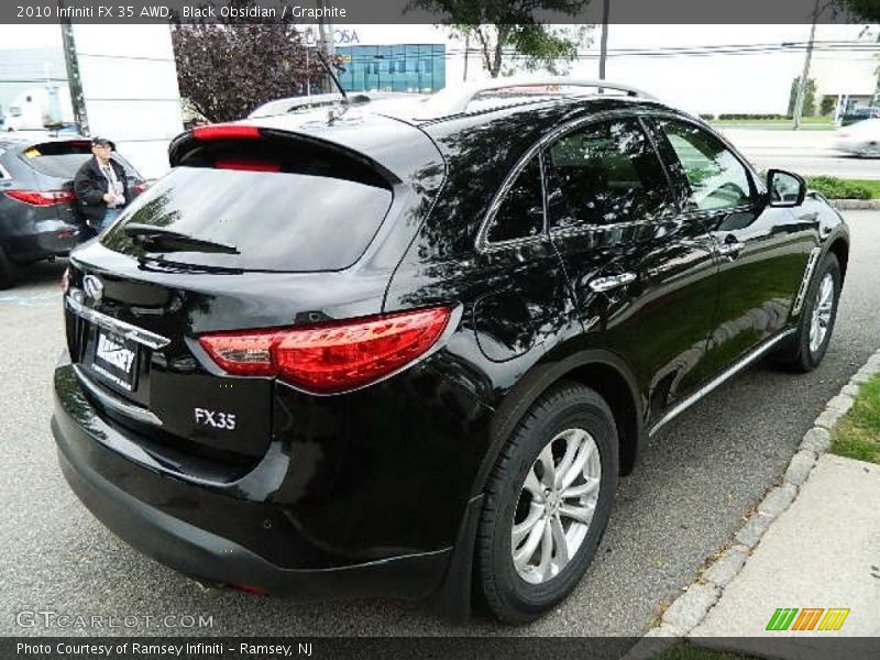 Black Obsidian / Graphite 2010 Infiniti FX 35 AWD