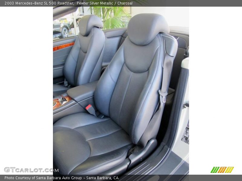 Front Seat of 2003 SL 500 Roadster