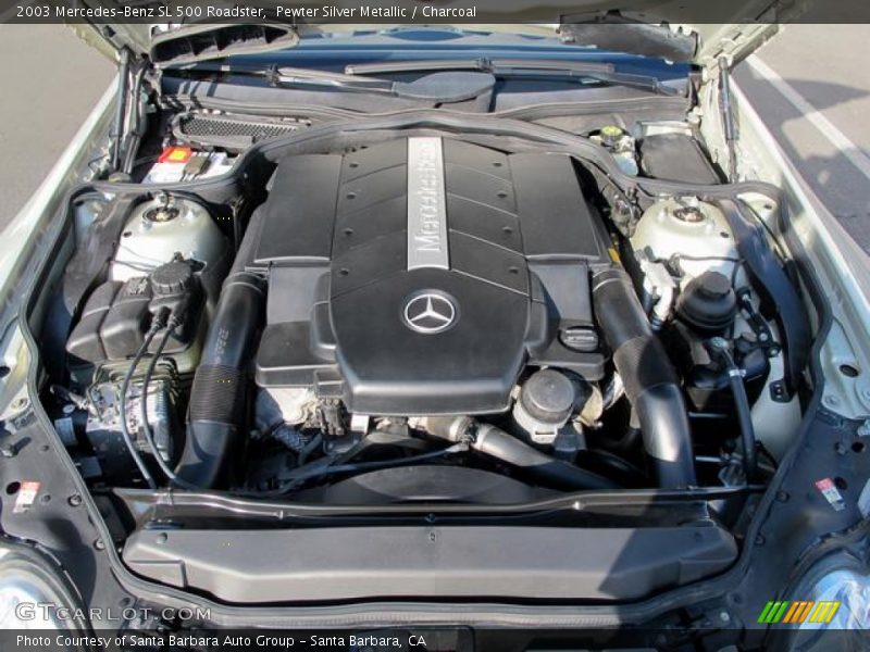  2003 SL 500 Roadster Engine - 5.0 Liter SOHC 24-Valve V8