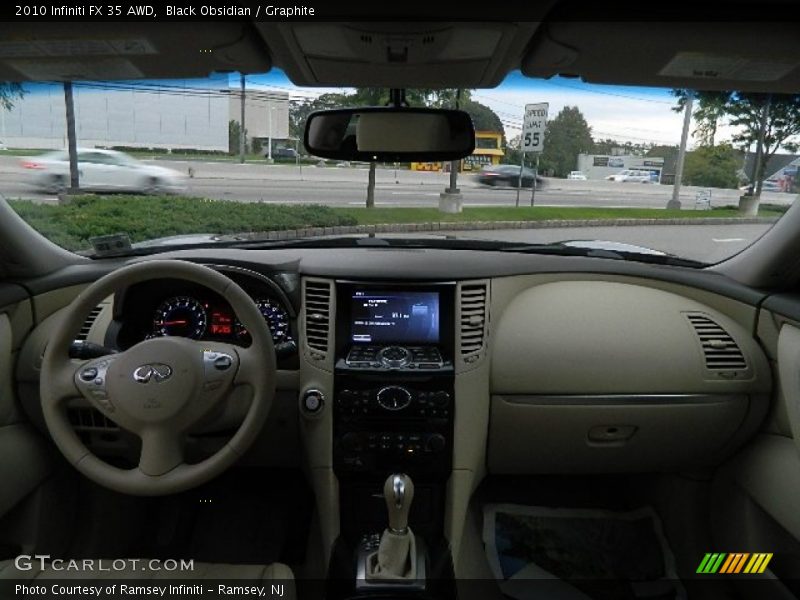 Black Obsidian / Graphite 2010 Infiniti FX 35 AWD