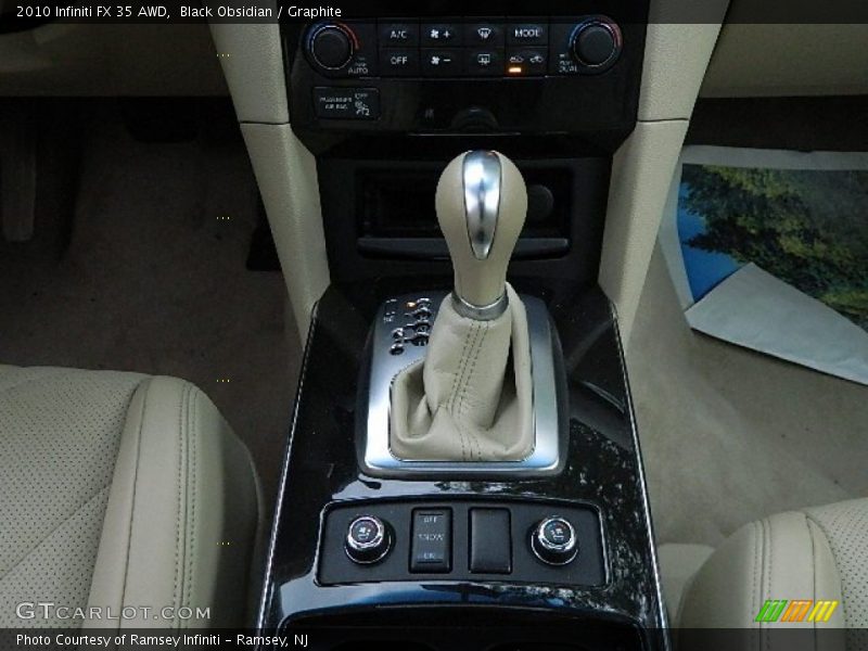 Black Obsidian / Graphite 2010 Infiniti FX 35 AWD