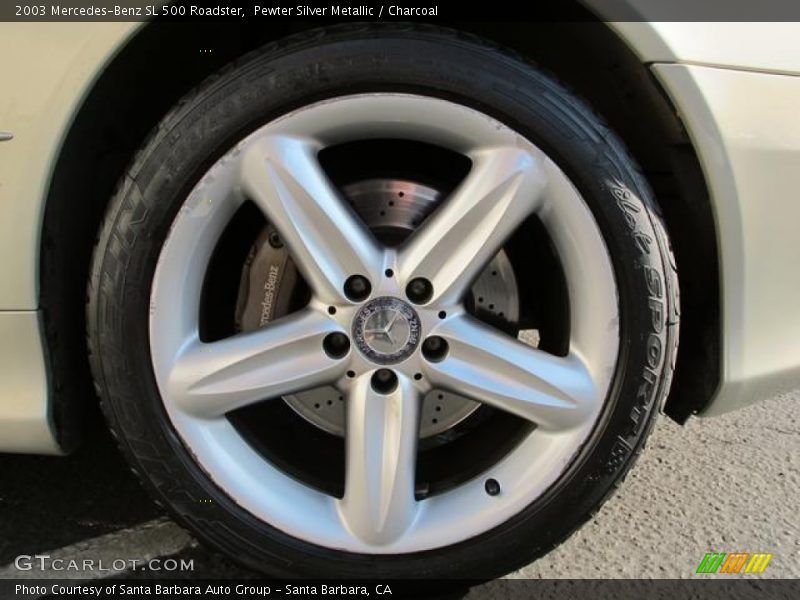  2003 SL 500 Roadster Wheel