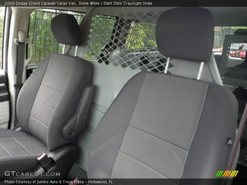Stone White / Dark Slate Gray/Light Shale 2009 Dodge Grand Caravan Cargo Van