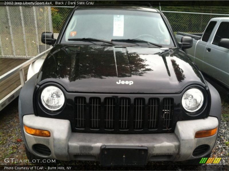 Black / Dark Slate Gray 2002 Jeep Liberty Sport 4x4
