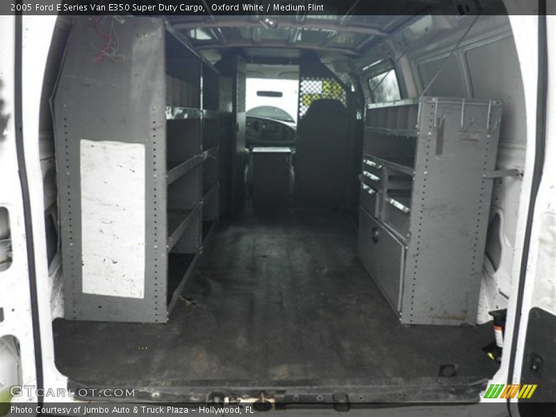 Oxford White / Medium Flint 2005 Ford E Series Van E350 Super Duty Cargo