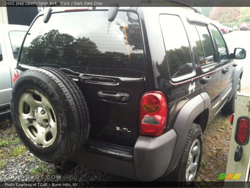 Black / Dark Slate Gray 2002 Jeep Liberty Sport 4x4
