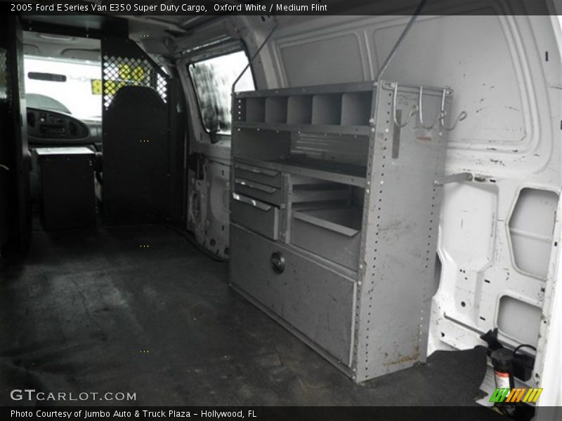Oxford White / Medium Flint 2005 Ford E Series Van E350 Super Duty Cargo