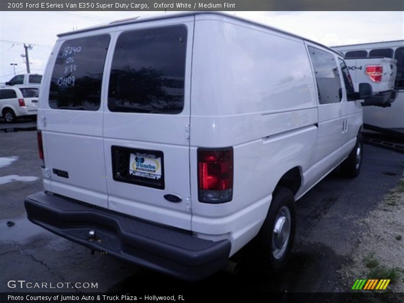 Oxford White / Medium Flint 2005 Ford E Series Van E350 Super Duty Cargo