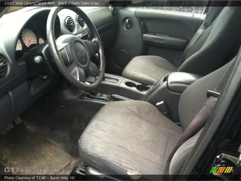 Black / Dark Slate Gray 2002 Jeep Liberty Sport 4x4