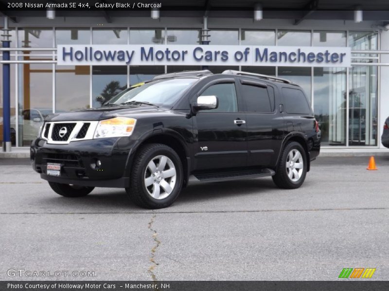 Galaxy Black / Charcoal 2008 Nissan Armada SE 4x4