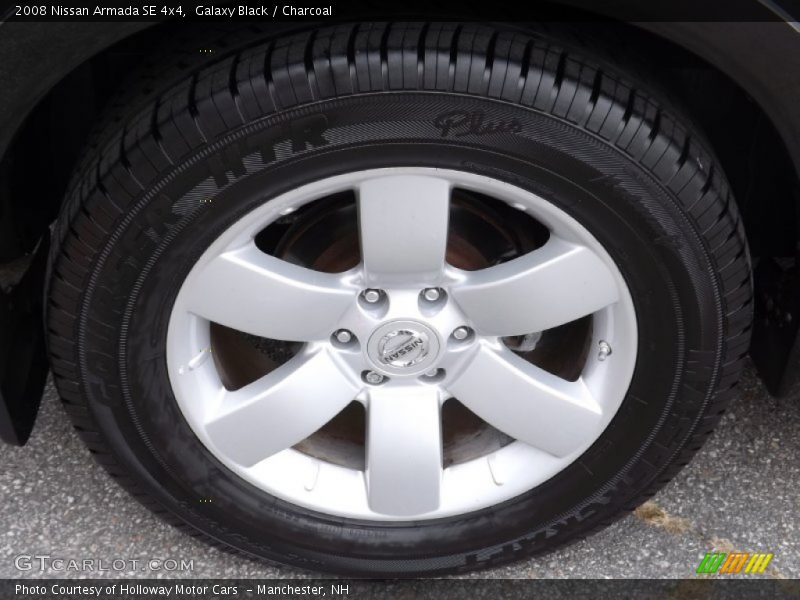 Galaxy Black / Charcoal 2008 Nissan Armada SE 4x4
