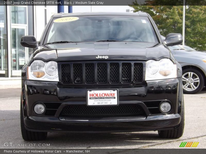 Black / Medium Slate Gray 2007 Jeep Grand Cherokee SRT8 4x4
