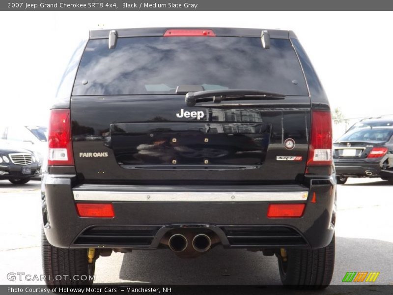 Black / Medium Slate Gray 2007 Jeep Grand Cherokee SRT8 4x4