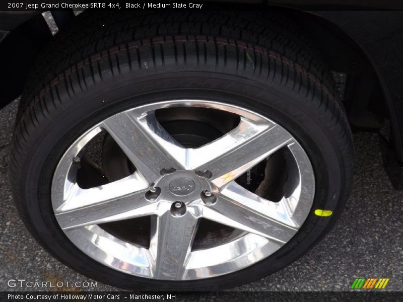 Black / Medium Slate Gray 2007 Jeep Grand Cherokee SRT8 4x4