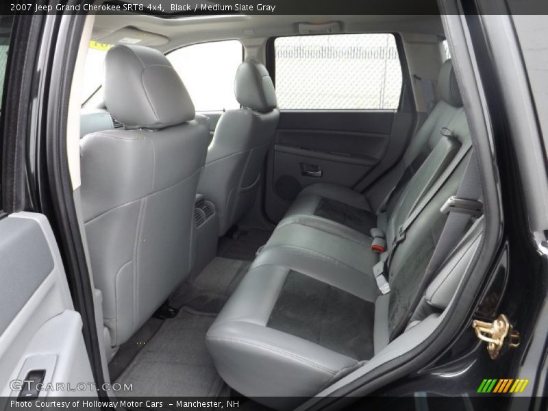 Black / Medium Slate Gray 2007 Jeep Grand Cherokee SRT8 4x4
