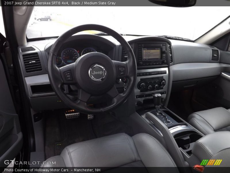 Black / Medium Slate Gray 2007 Jeep Grand Cherokee SRT8 4x4